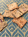 Onion and Sesame Crackers